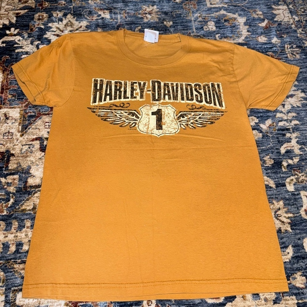 2012 Harley Davidson cycles motorcycles four rivers Paducah Ky T-shirt small